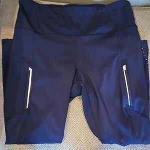 Nike Navy Blue Athletic Leggings